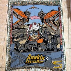 Star Wars Anakin Skywalker Woven Throw Blanket Northwest Company